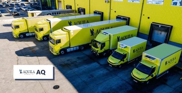 AQUILA investește peste 6 milioane de Euro în flota sustenabilă de distribuție